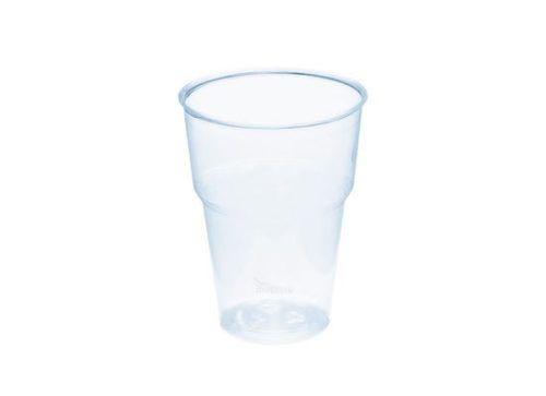 Lebomló hidegitalos pohár, PLA, 300ml, szintjelöléssel, Ø 95 mm, teknős piktogrammal I 50db/csomag
